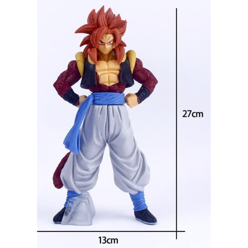  Figura Goku, Figura de Acción Gogeta, Figura Coleccionable Fase 4 SSY, DBZ GT 27cm.Figura de Gogeta SSJ, Personaje de Acción Fase 4 de D. Ball GT.