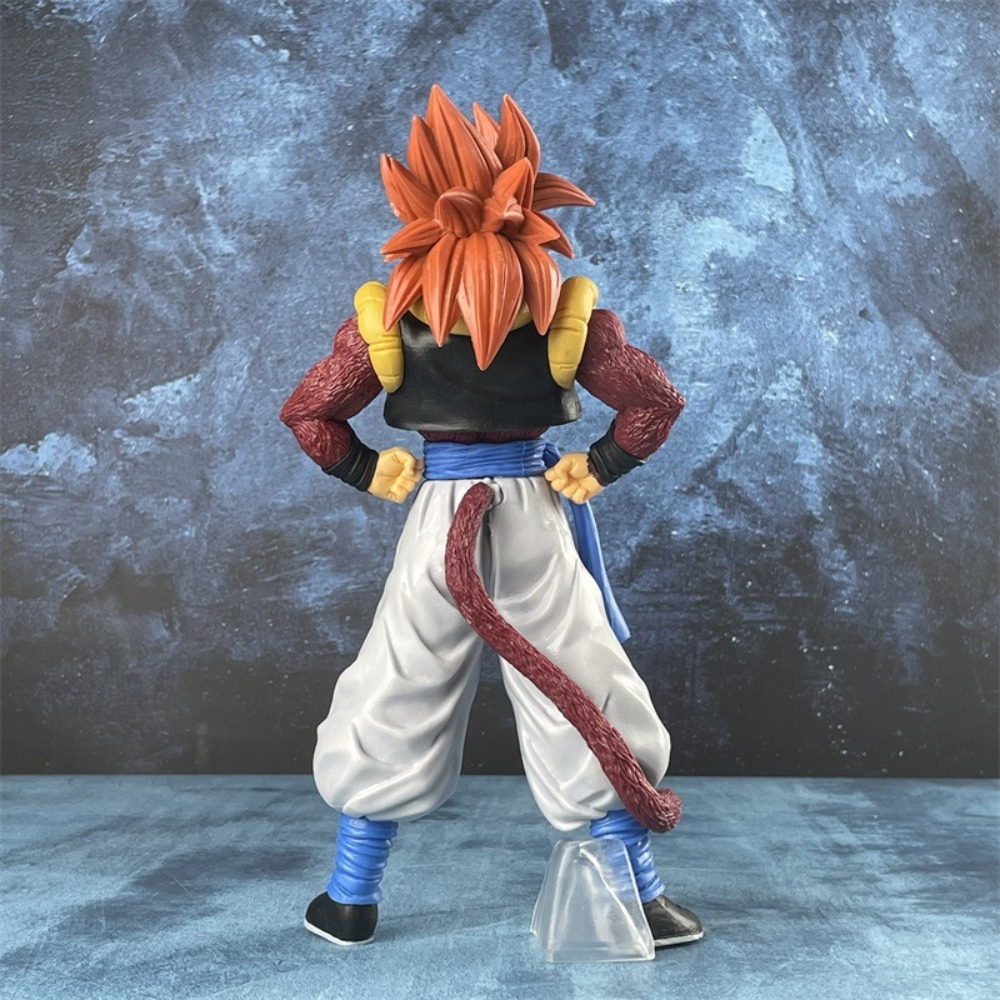  Figura Goku, Figura de Acción Gogeta, Figura Coleccionable Fase 4 SSY, DBZ GT 27cm.Figura de Gogeta SSJ, Personaje de Acción Fase 4 de D. Ball GT.