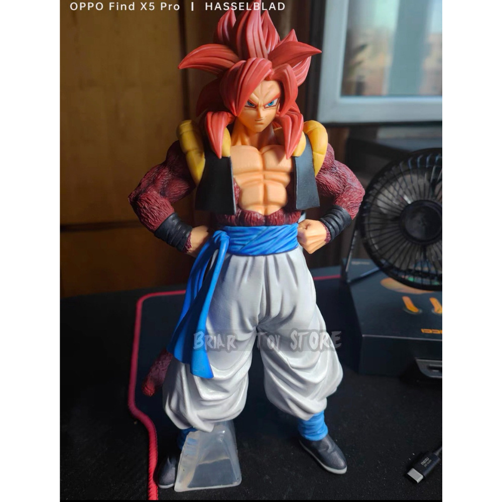  Figura Goku, Figura de Acción Gogeta, Figura Coleccionable Fase 4 SSY, DBZ GT 27cm.Figura de Gogeta SSJ, Personaje de Acción Fase 4 de D. Ball GT.