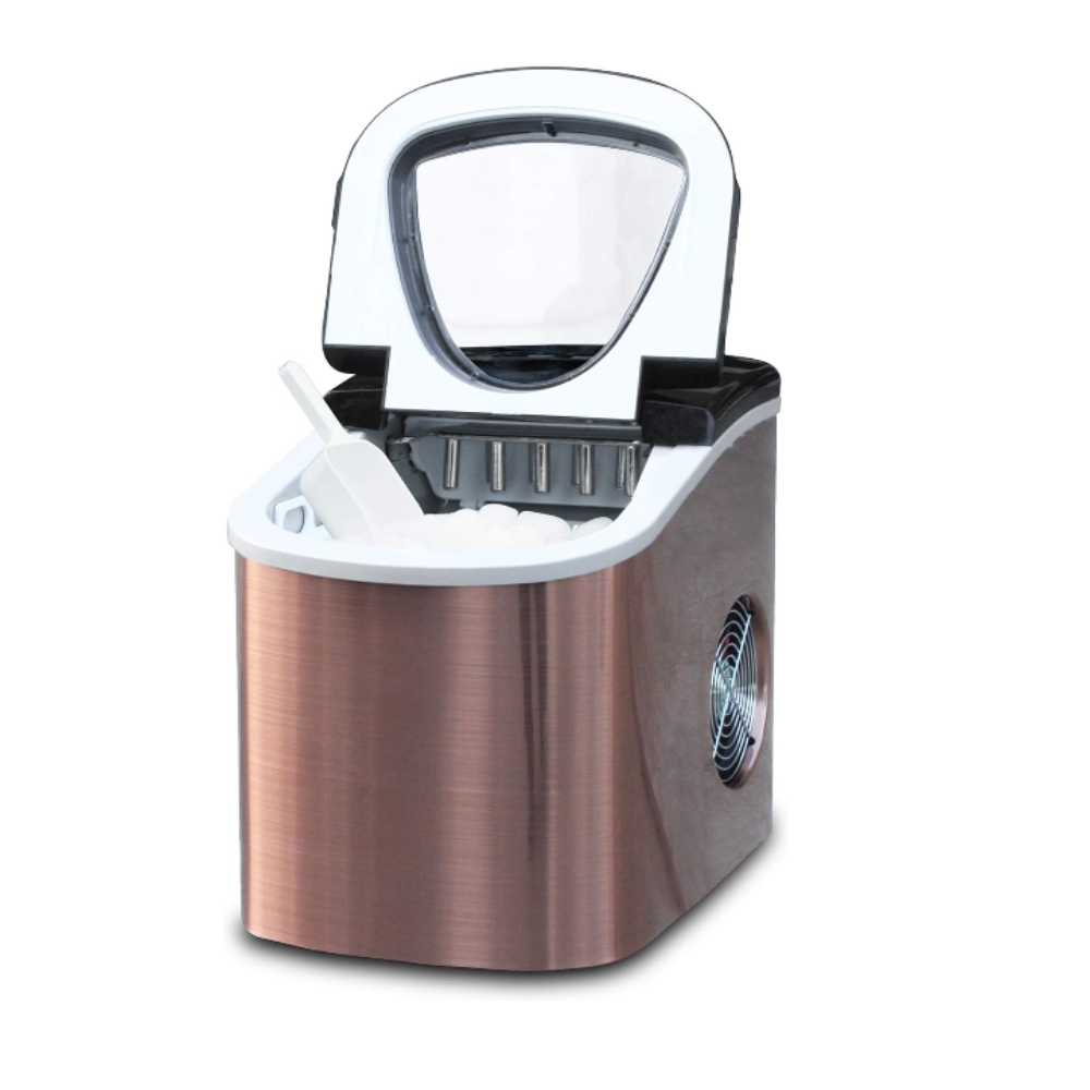 Máquina productora hacedora de hielo hasta 14 kg al día acero inoxidable