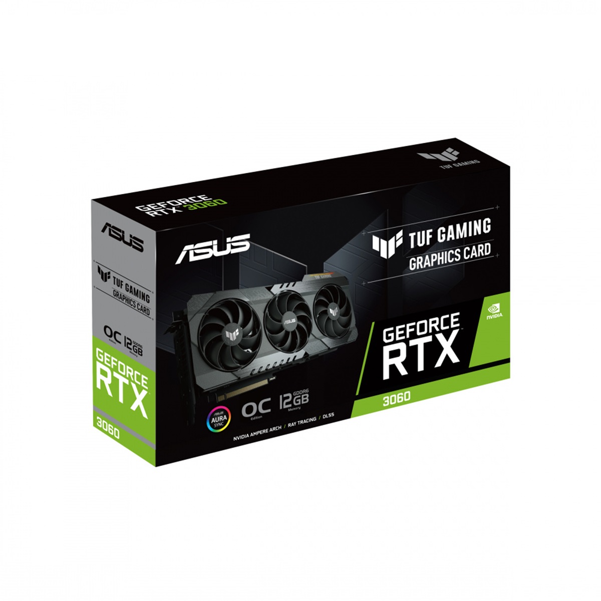 Tarjeta de Video ASUS NVIDIA TUF Gaming GeForce RTX 3060 V2 OC 12GB 192-bit GDDR6 PCI Express 4.0