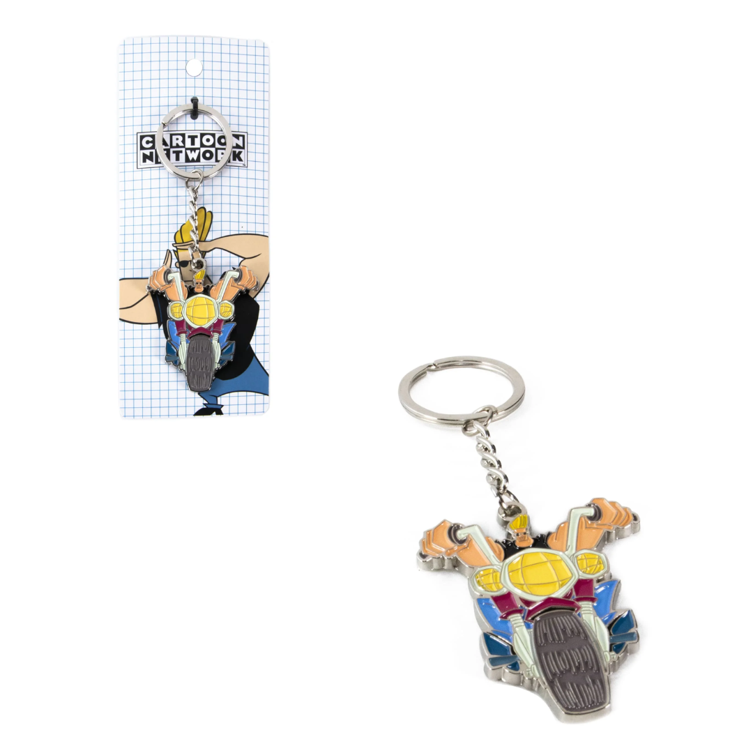 Llavero Johnny Bravo En Motocicleta