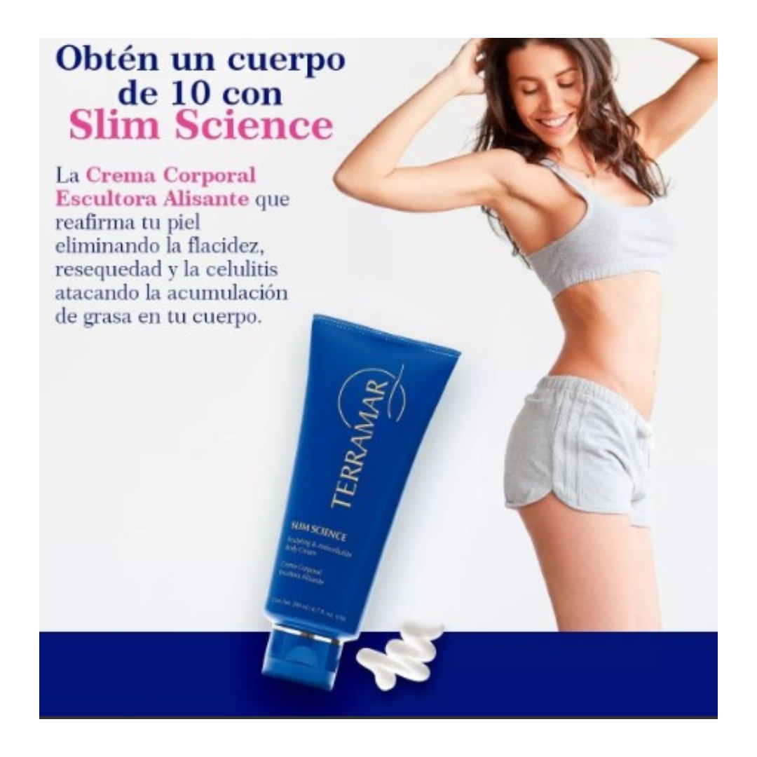 Crema Corporal Escultora Alisante SLM Science Terramar 