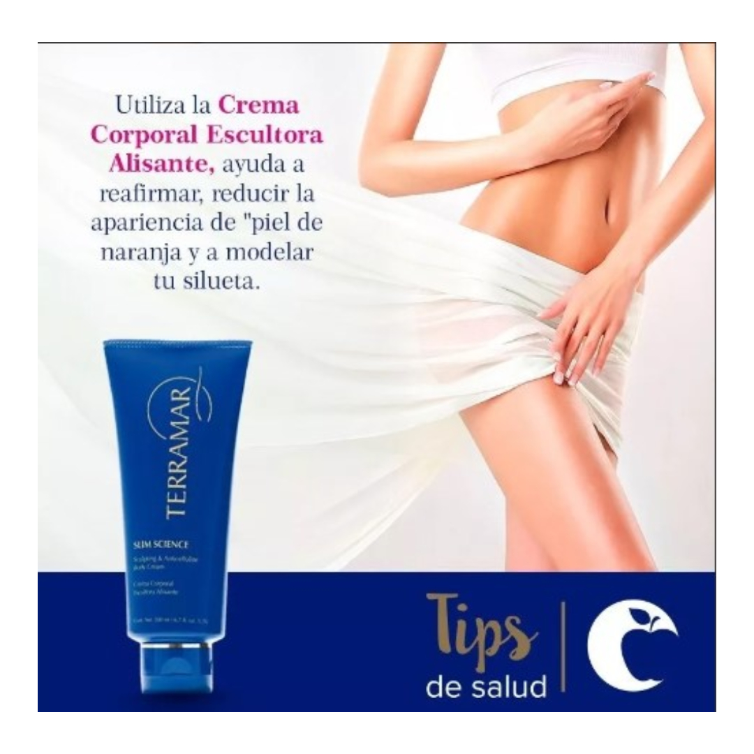 Crema Corporal Escultora Alisante SLM Science Terramar 