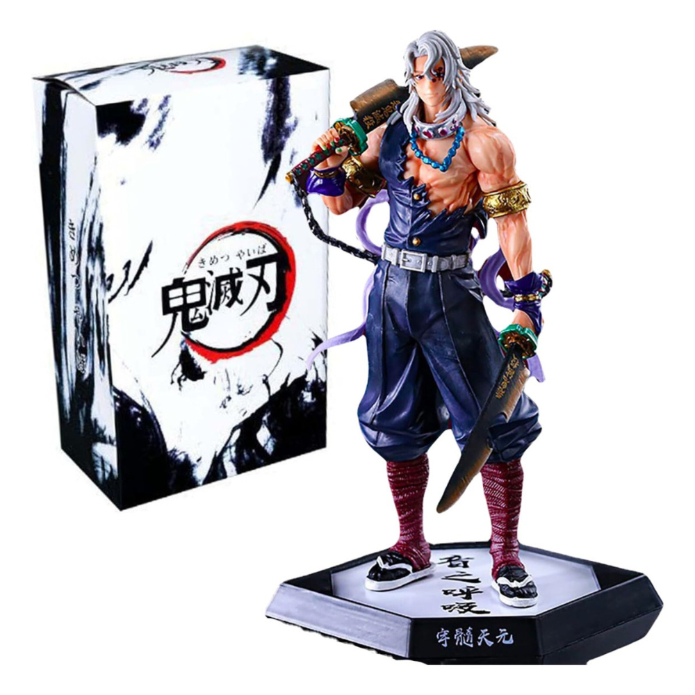 Figura Demon Slayer Tengen Uzui Kimetsu No Yaiba 30 Cm.