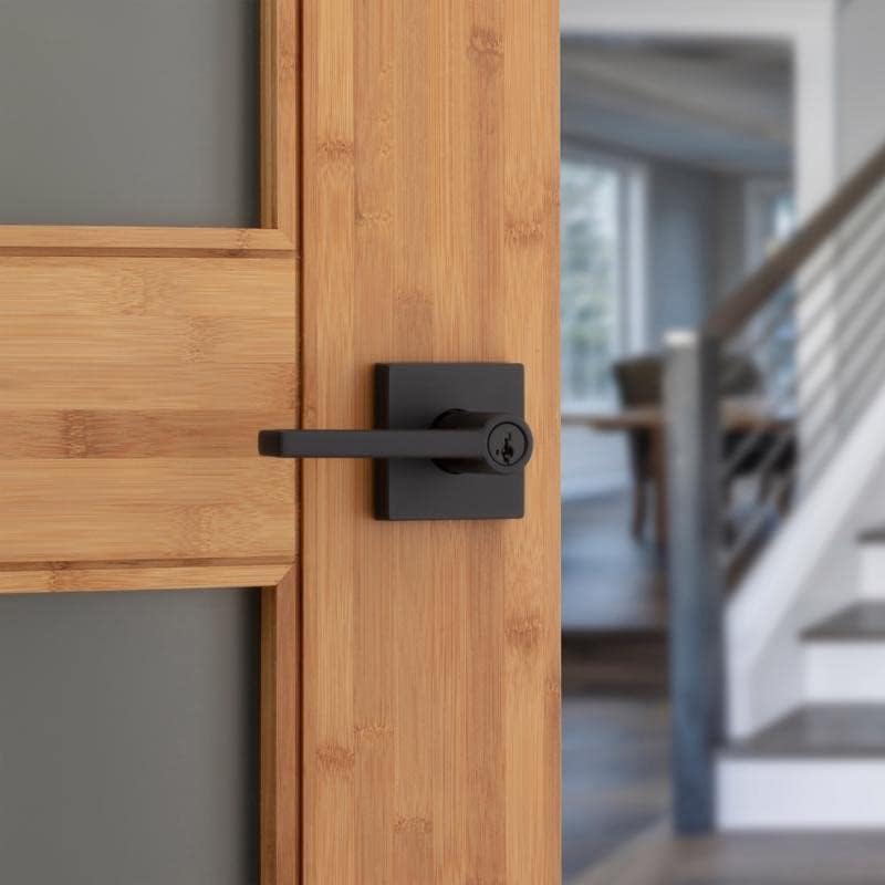 Manija Kwikset 97402-920 Negra Mate