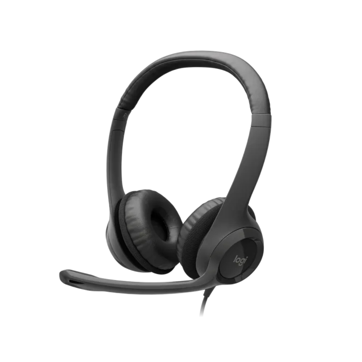 DIADEMA LOGITECH H390 AUD DIG USB PC MAC CHROME GRAPHITE (981-000060).