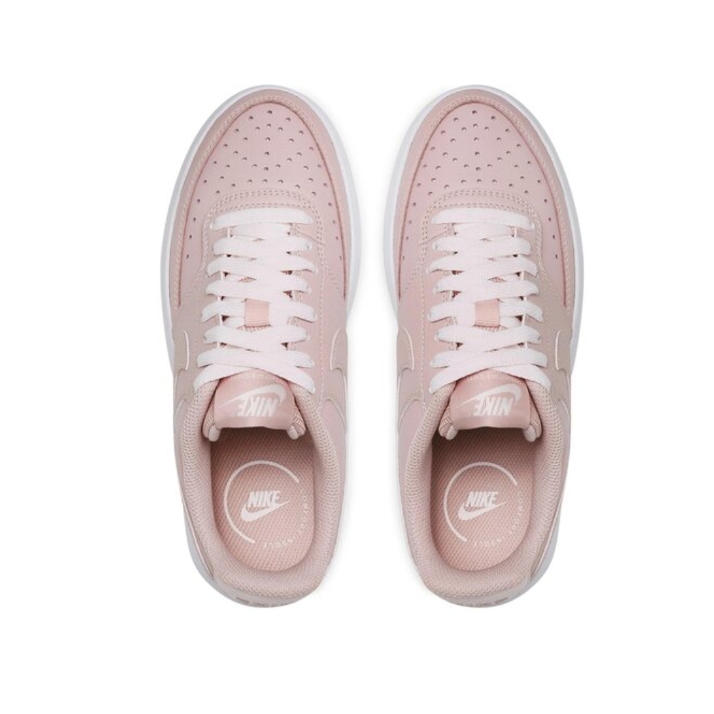 Tenis Casual Nike Court Vision Alta LTR Rosa De Mujer DM0113-600.