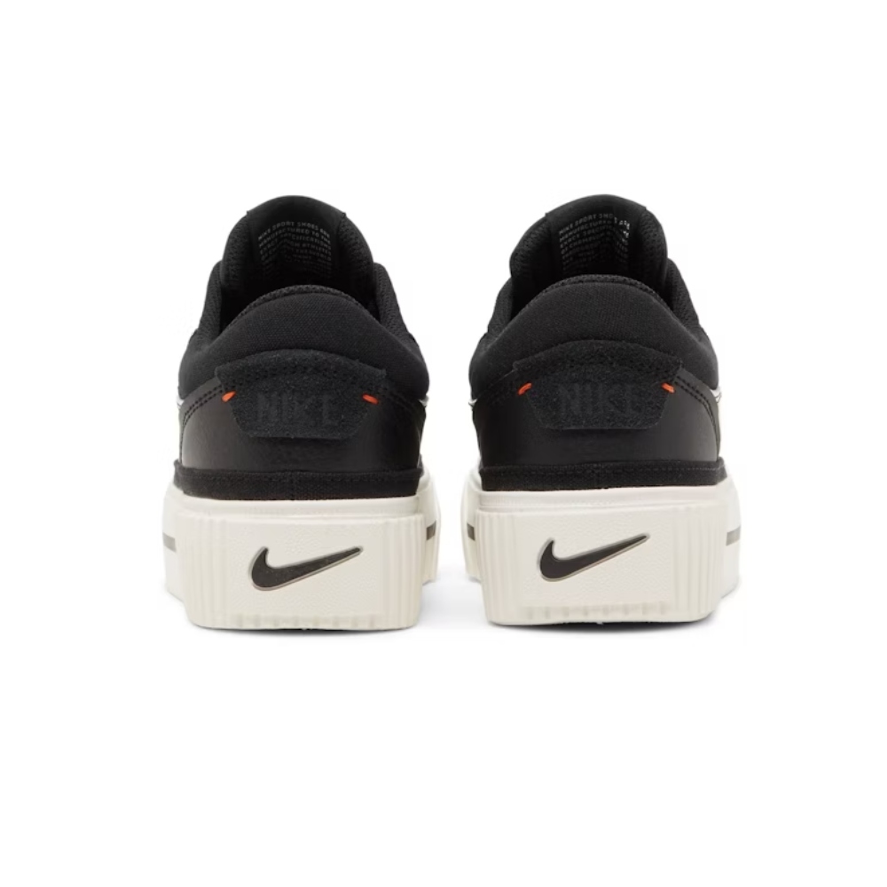Tenis Casual Nike Court Legacy Lift Negro de Mujer DM7590-001.