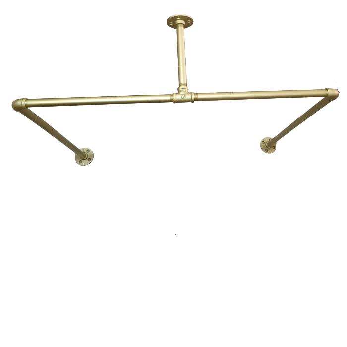 Cortinero Para Vestidor, Probador Boutique, Acero 1x1 M.