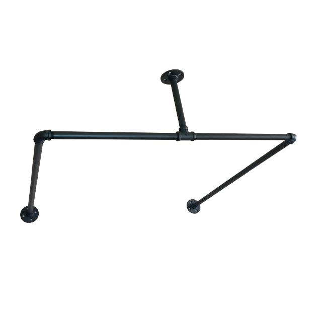 Cortinero Para Vestidor, Probador Boutique, Acero 1x1 M.