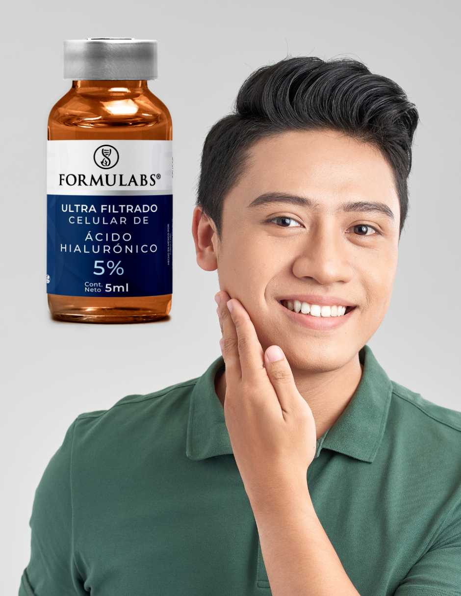 Serum Facial de Extracto Ultrafiltrado de Ácido Hialurónico Dermapen 5ml - Formulabs