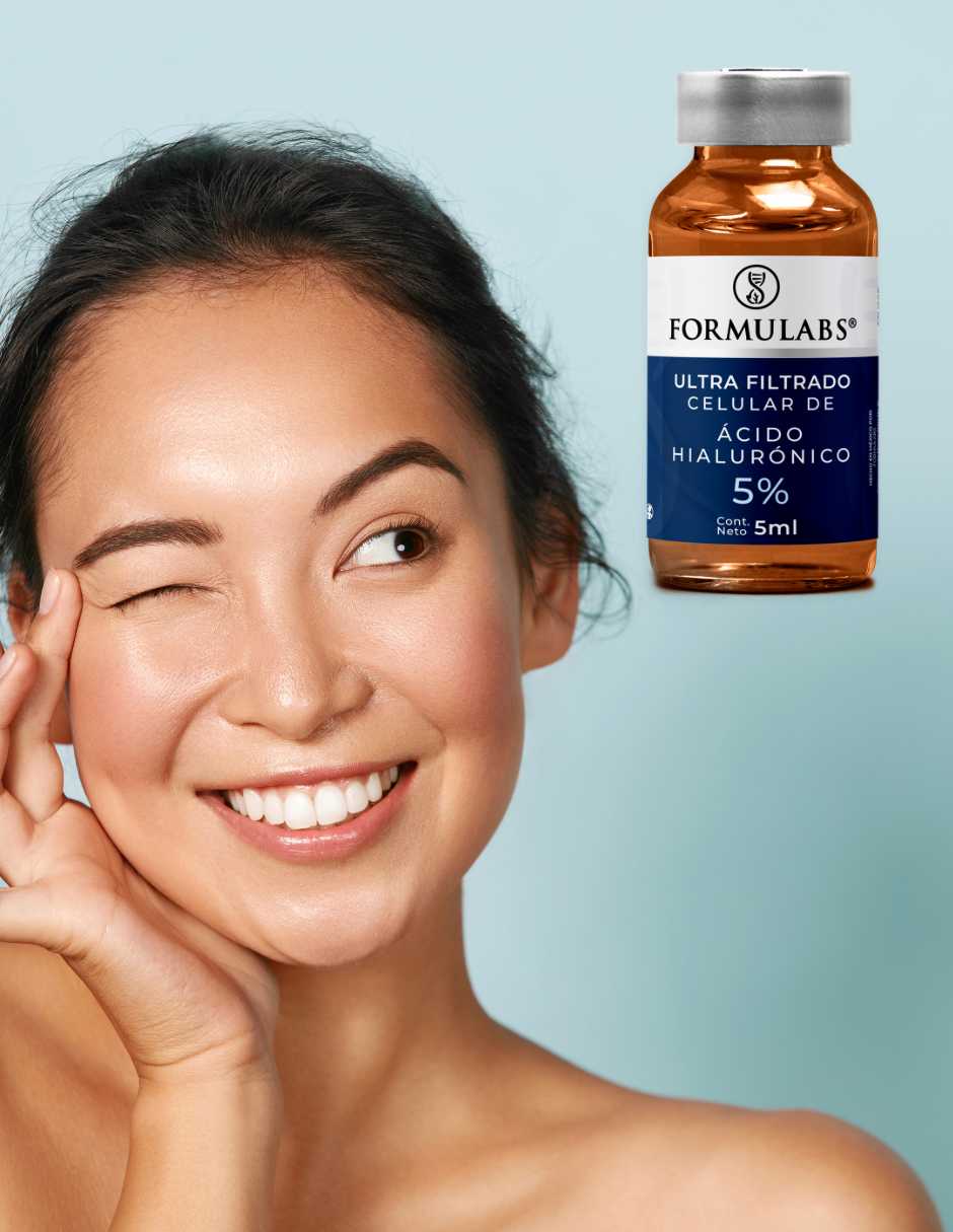 Serum Facial de Extracto Ultrafiltrado de Ácido Hialurónico Dermapen 5ml - Formulabs