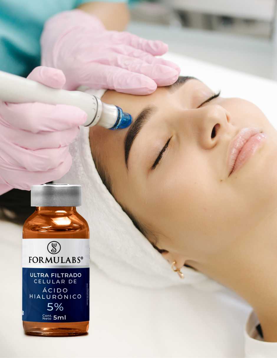 Serum Facial de Extracto Ultrafiltrado de Ácido Hialurónico Dermapen 5ml - Formulabs