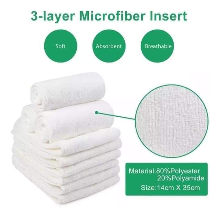 Pañales Ecológicos Reutilizables Niña Alva Baby unitalla 3 pz