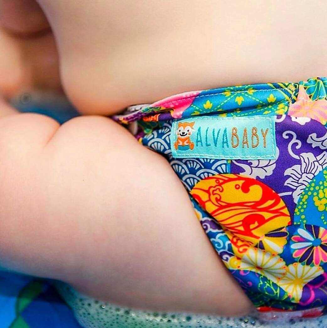 Pañales Ecológicos Reutilizables Niña Alva Baby unitalla 3 pz