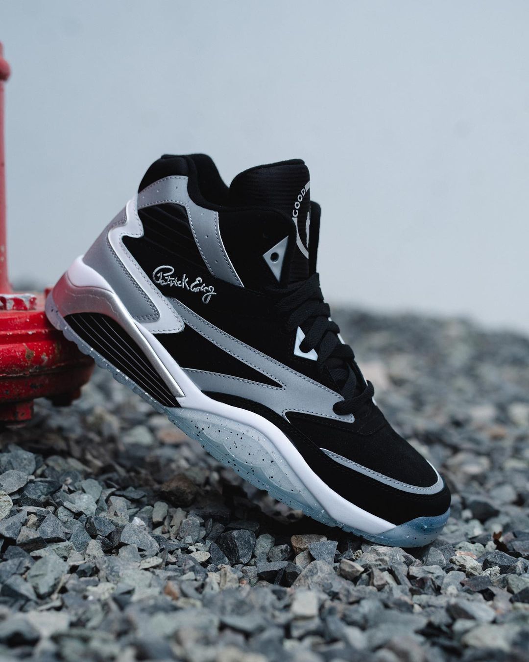 Tenis Patrick Ewing Sportlite Negro de Caballero Original.