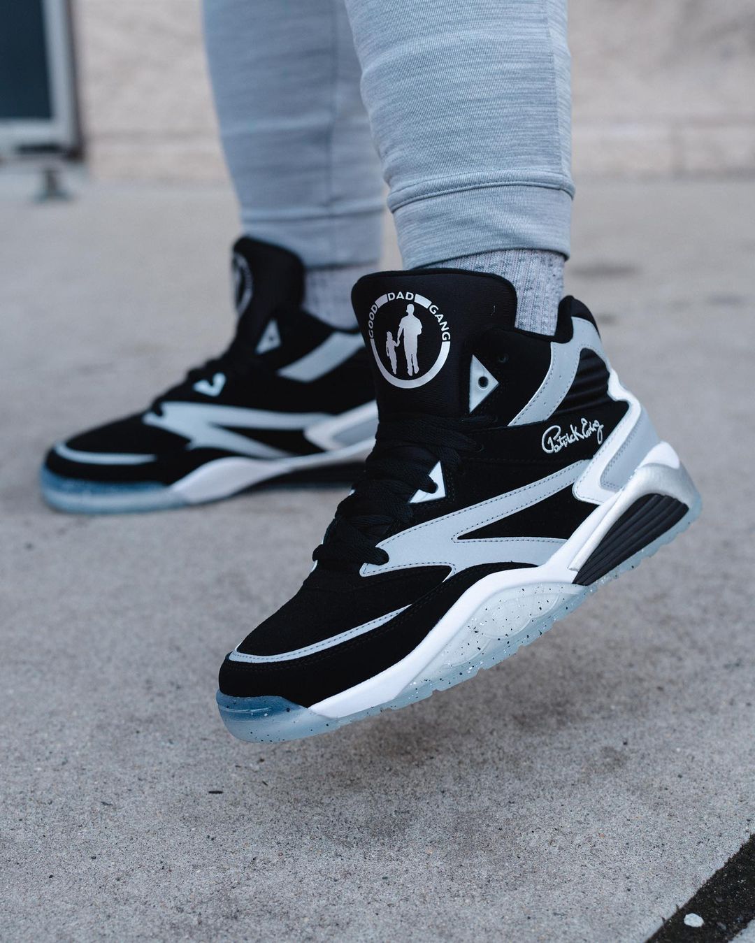 Tenis Patrick Ewing Sportlite Negro de Caballero Original.