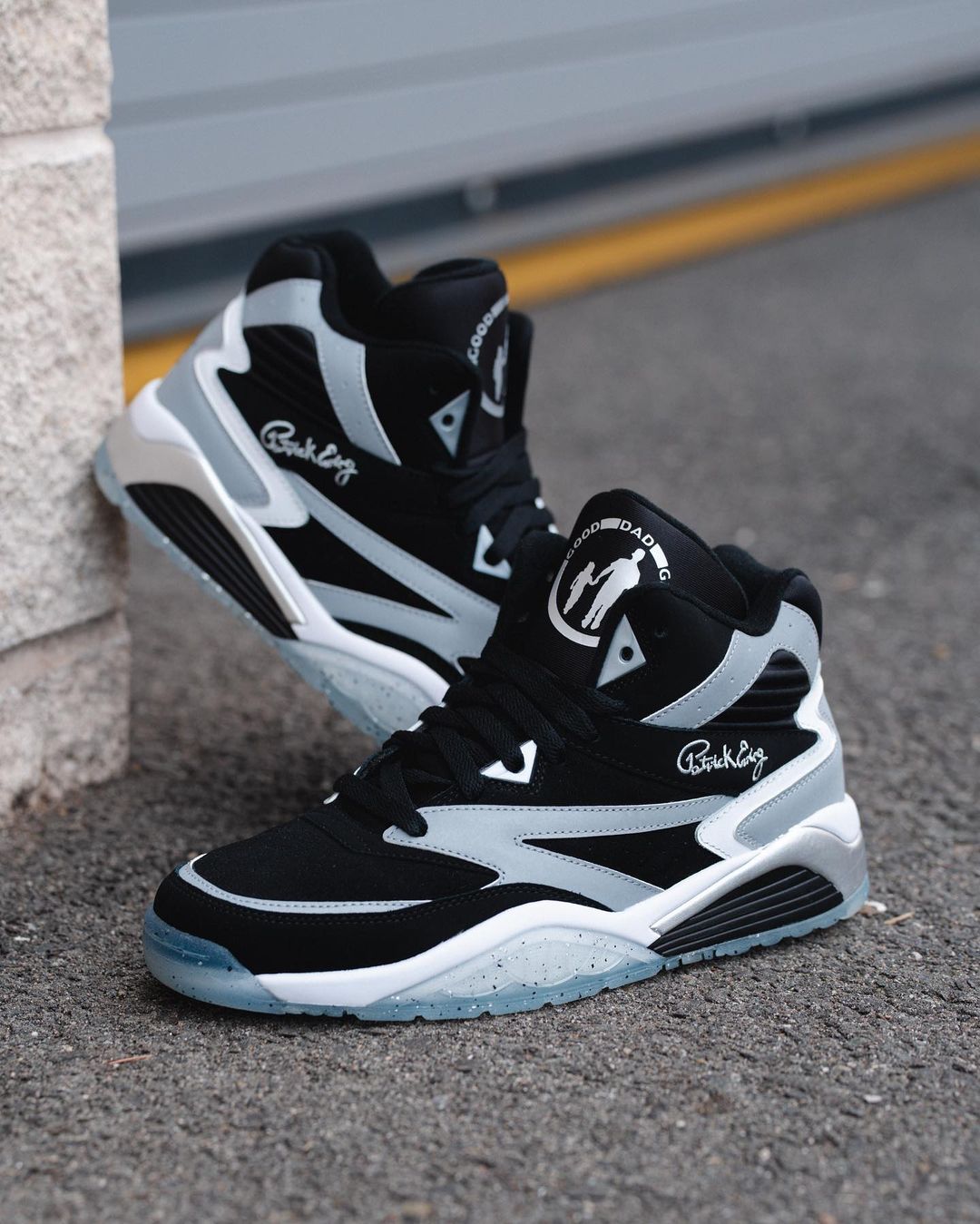 Tenis Patrick Ewing Sportlite Negro de Caballero Original.