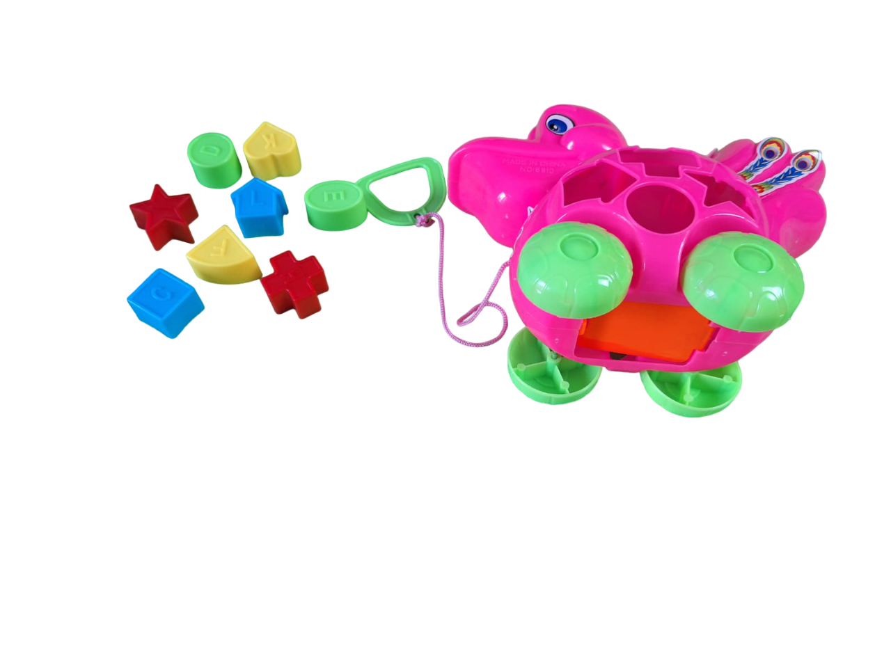 Juguetes Para Bebes Animal Didáctico Con Bloques De Encaje