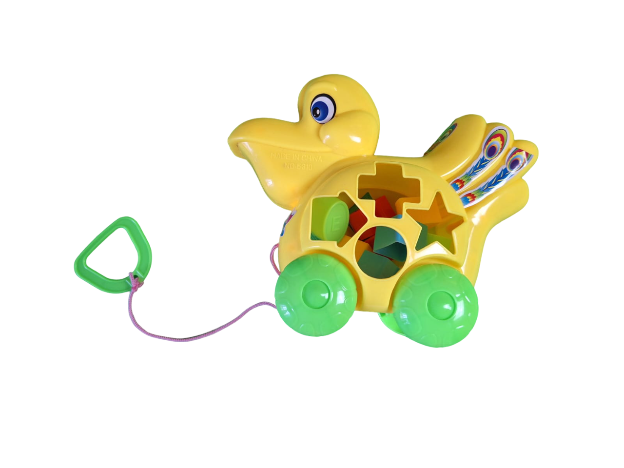 Juguetes Para Bebes Animal Didáctico Con Bloques De Encaje