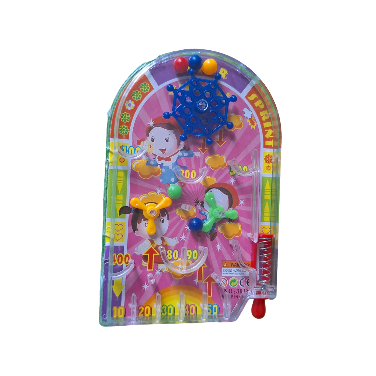 Mini Juguete Pinball Juego Palanca Resorte Varios Modelos