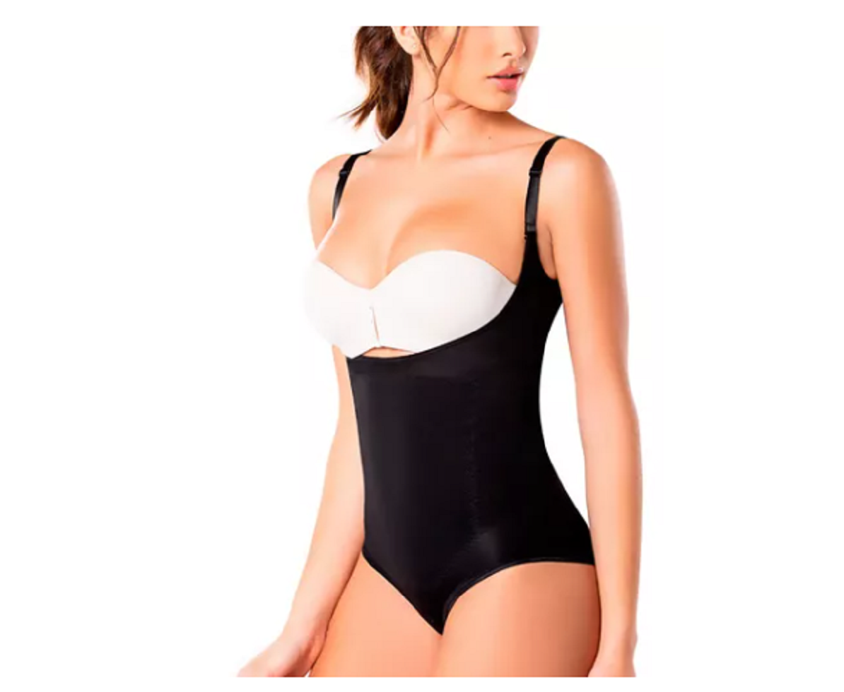 Blusa Tirante Body Control Abdomen Efecto Faja Colombiana Con Gel Reductor.