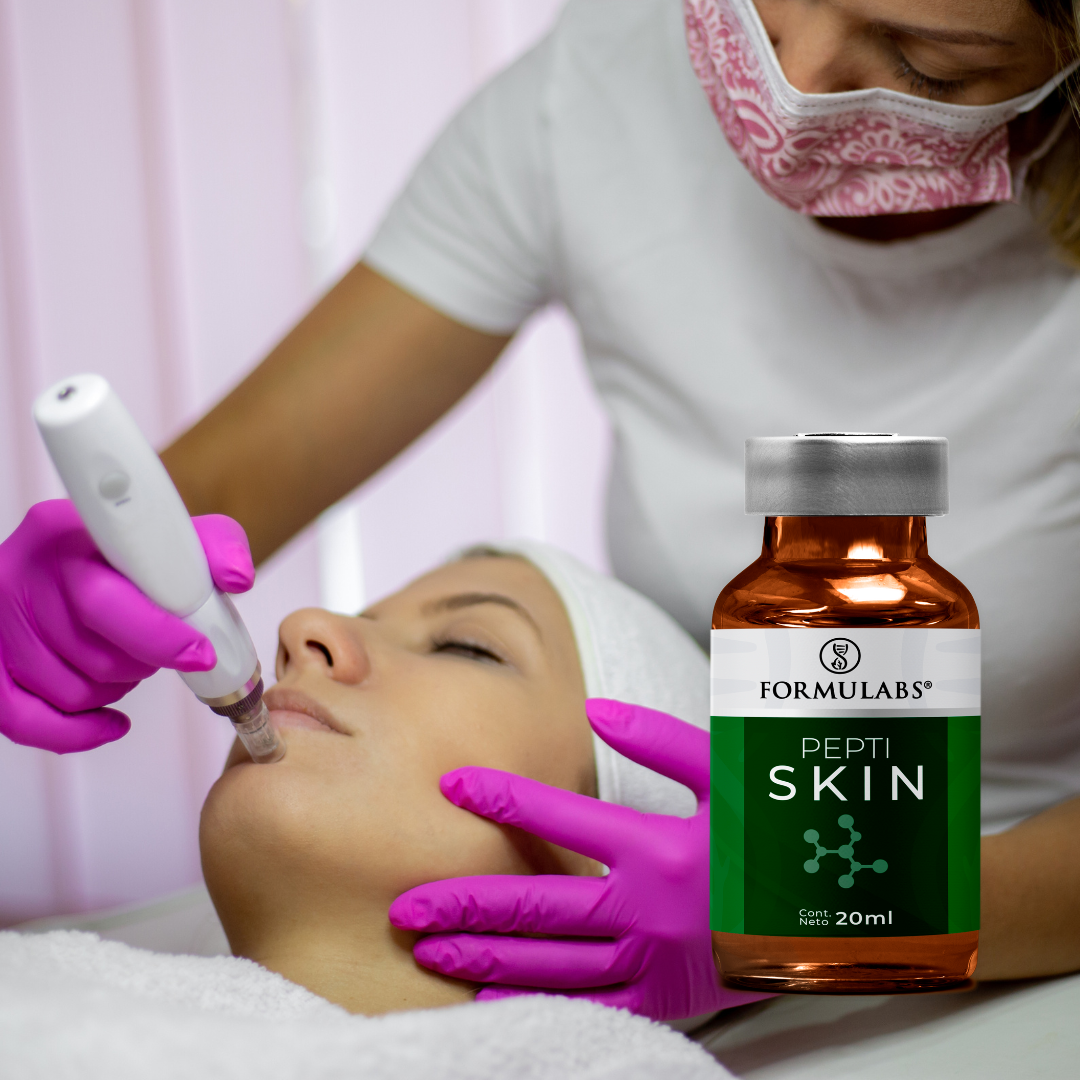 Serum Facial de Peptonas Péptidos, Rejuvenece y Repara el Rostro, Para Dermapen 20ml