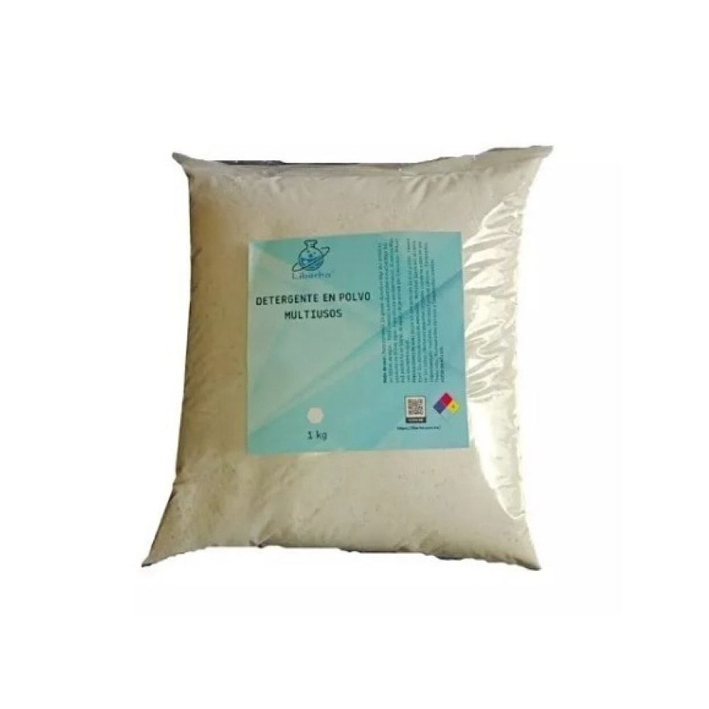 Jabón En Polvo Para Ropa Tipo Roma 1kg Liberha Caja 6 Pz