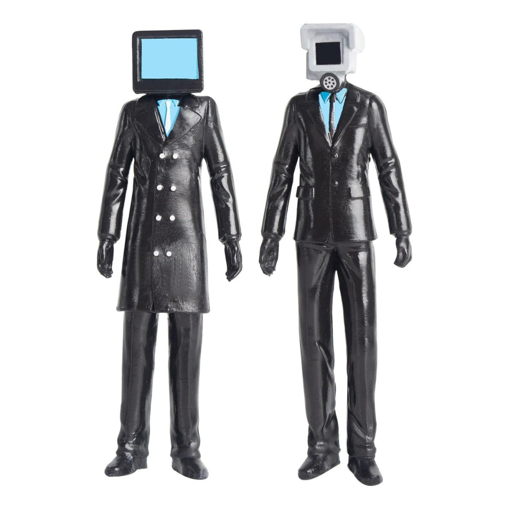 Set 6 Figuras de Skibidi Toilet, Figuras de Colección Speakerman, Personajes de Colección, Figura de Acción de TV Man, Colección de Personajes de Skibidi Toilet..