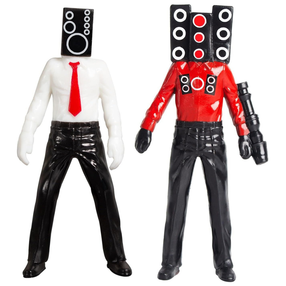 Set 6 Figuras de Skibidi Toilet, Figuras de Colección Speakerman, Personajes de Colección, Figura de Acción de TV Man, Colección de Personajes de Skibidi Toilet..