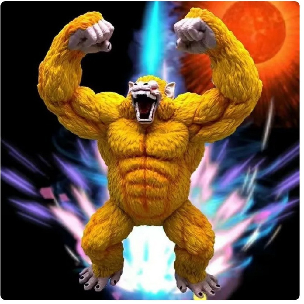 Figura de Acción Ozaru Dragón, Figuras de Colección, Personajes de Colección Gorila Saiyan, Figura de Acción Ozaru Dragón, Colección de Personajes de Gorila Saiyan.