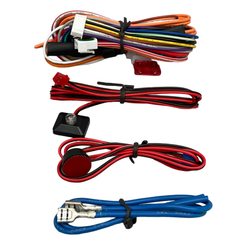 Kit de Actuador con Alarma para Auto Extreme HERCULES con relevador de bloque de motor, 17 funciones.