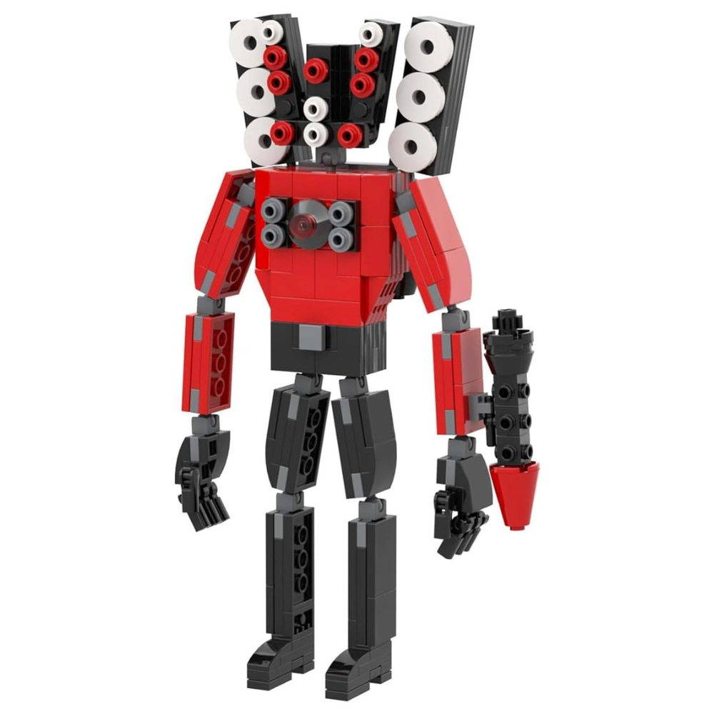 Figura Skibidi Toilet Speaker man Mini Bloques Armables 