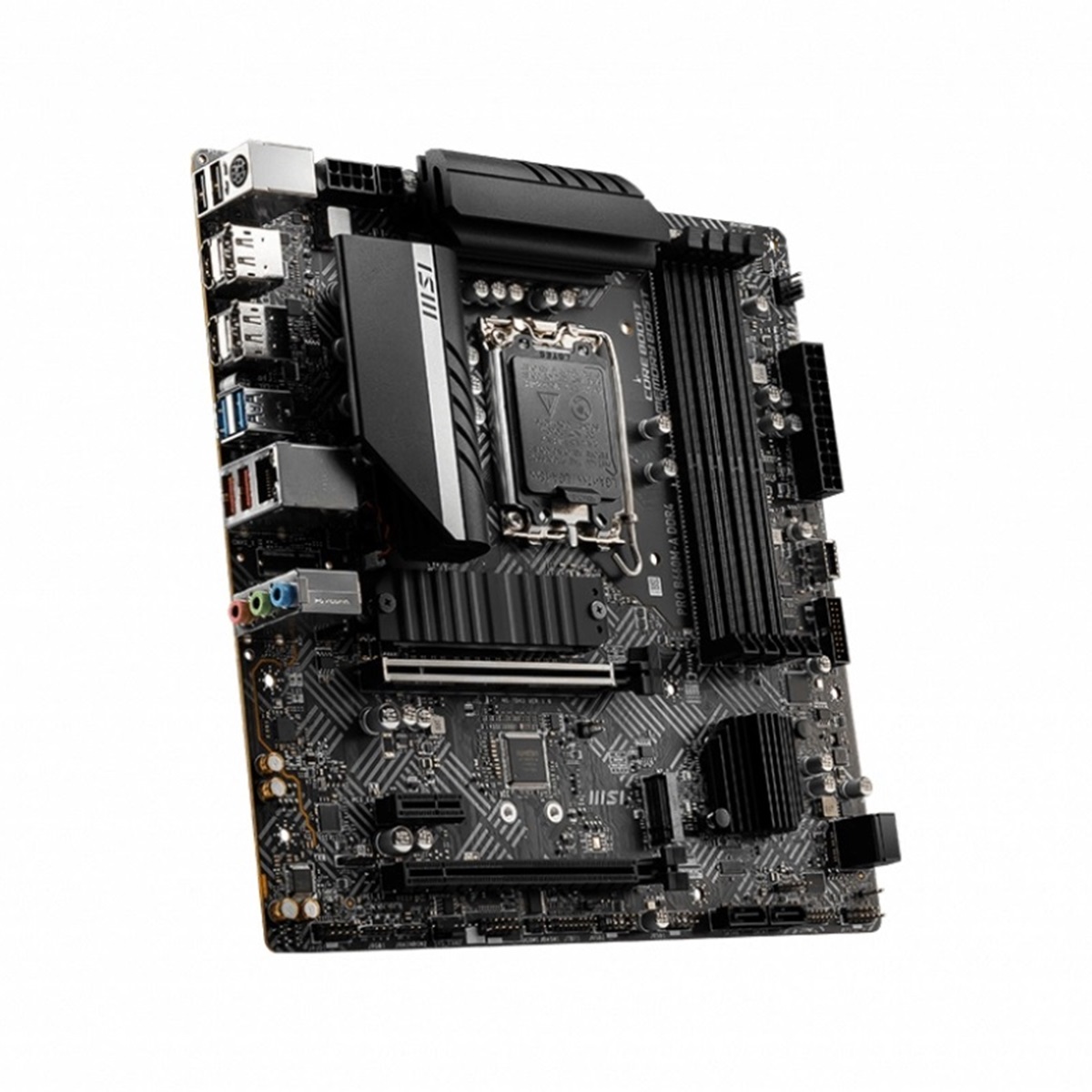 Tarjeta Madre MSI Micro-ATX PRO H610M-G DDR4 S-1700 Intel H610 HDMI 64GB DDR4