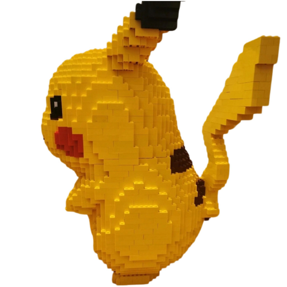 Set Bloques De Construcción 3d Pikachu De Pokemon Mini Block