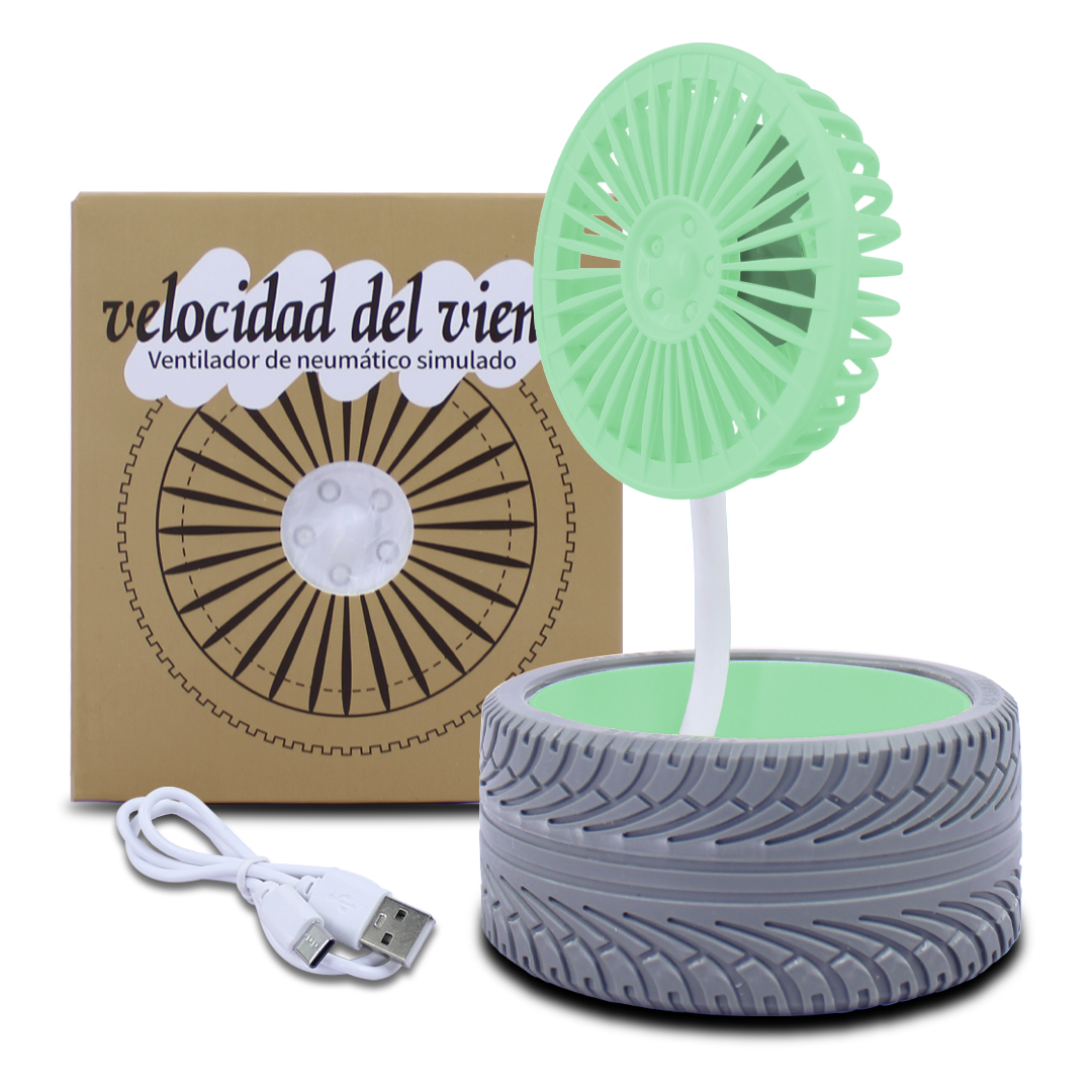Mini Ventilador Decorativo Diseño De Neumatioco 