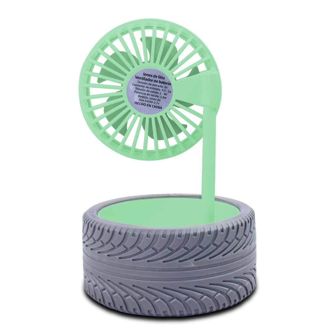 Mini Ventilador Decorativo Diseño De Neumatioco 