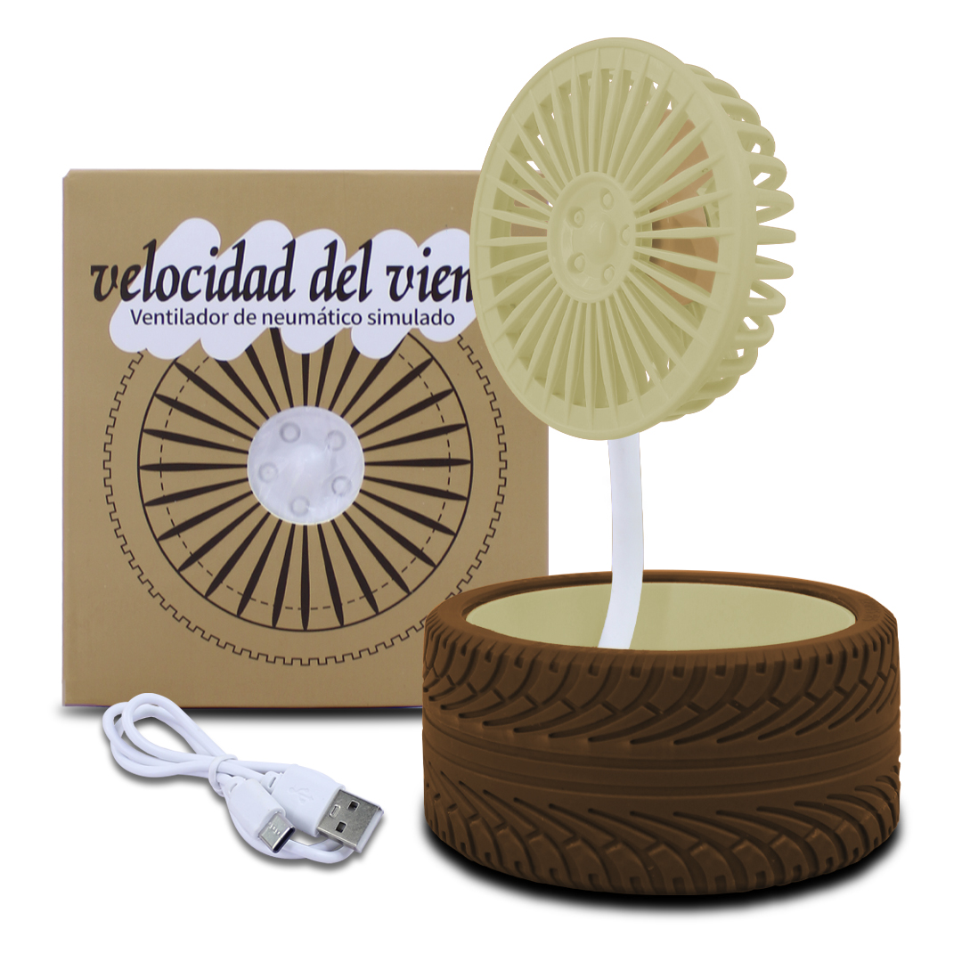 Mini Ventilador Decorativo Diseño De Neumatioco 