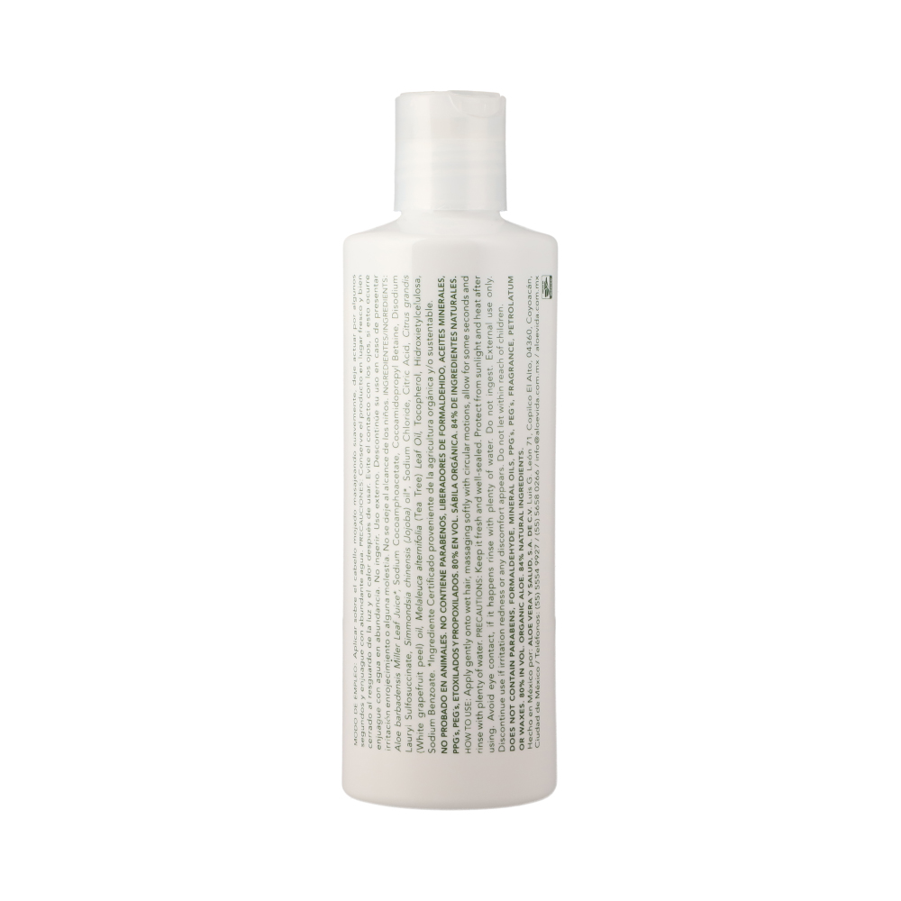 Aloevida Shampoo Fortificante - Aloe Vera + Tea Tree + Jojoba | 236 ml