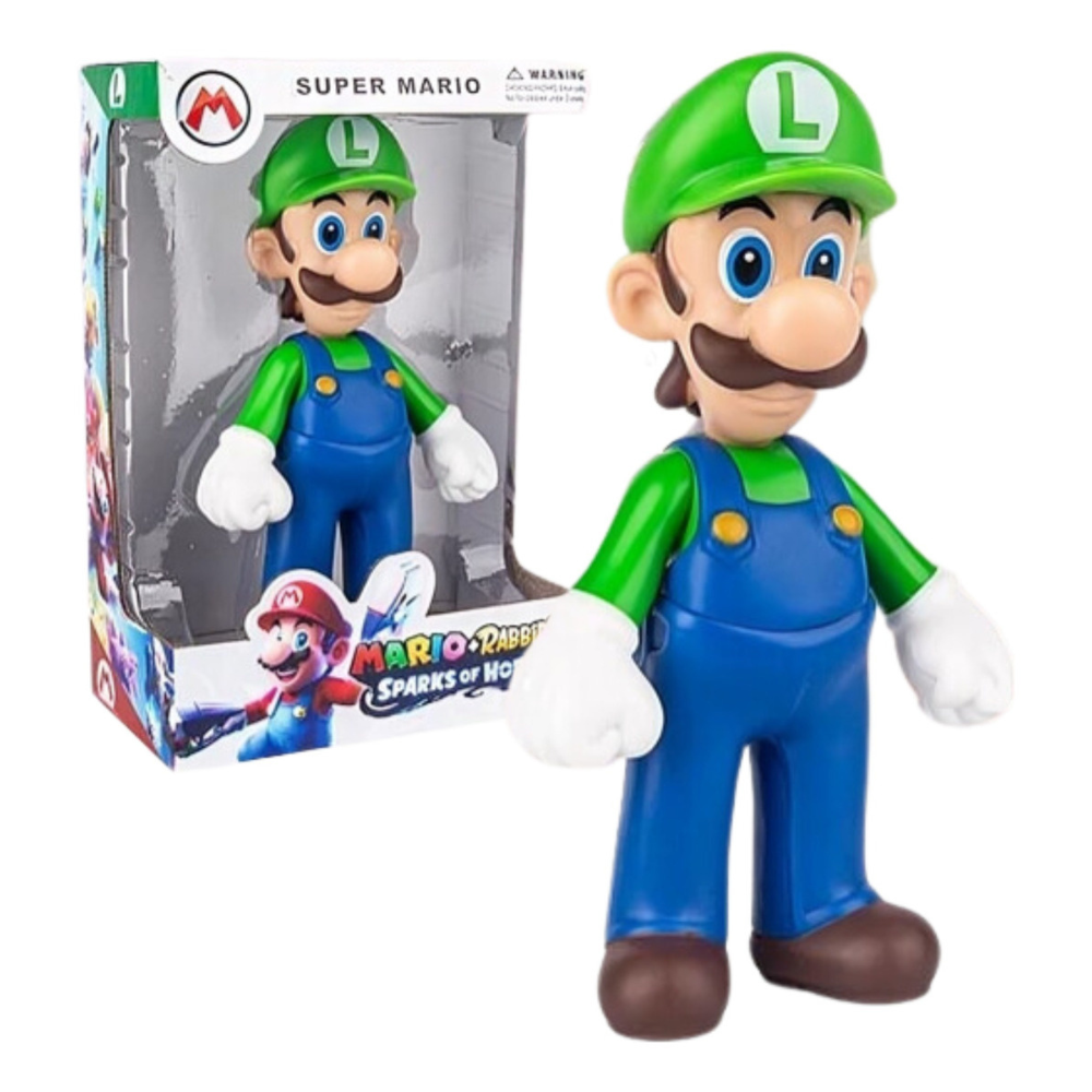 Figura Articulada Juguetes De Mario Y Luigi Figura Luigi New Super