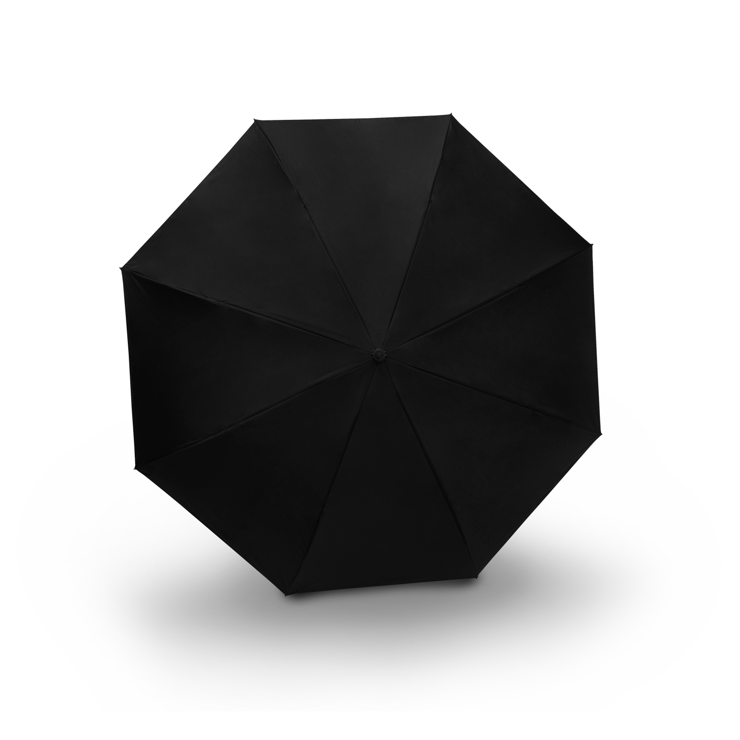 Paraguas con Diseño Invertido Negro / Rojo 