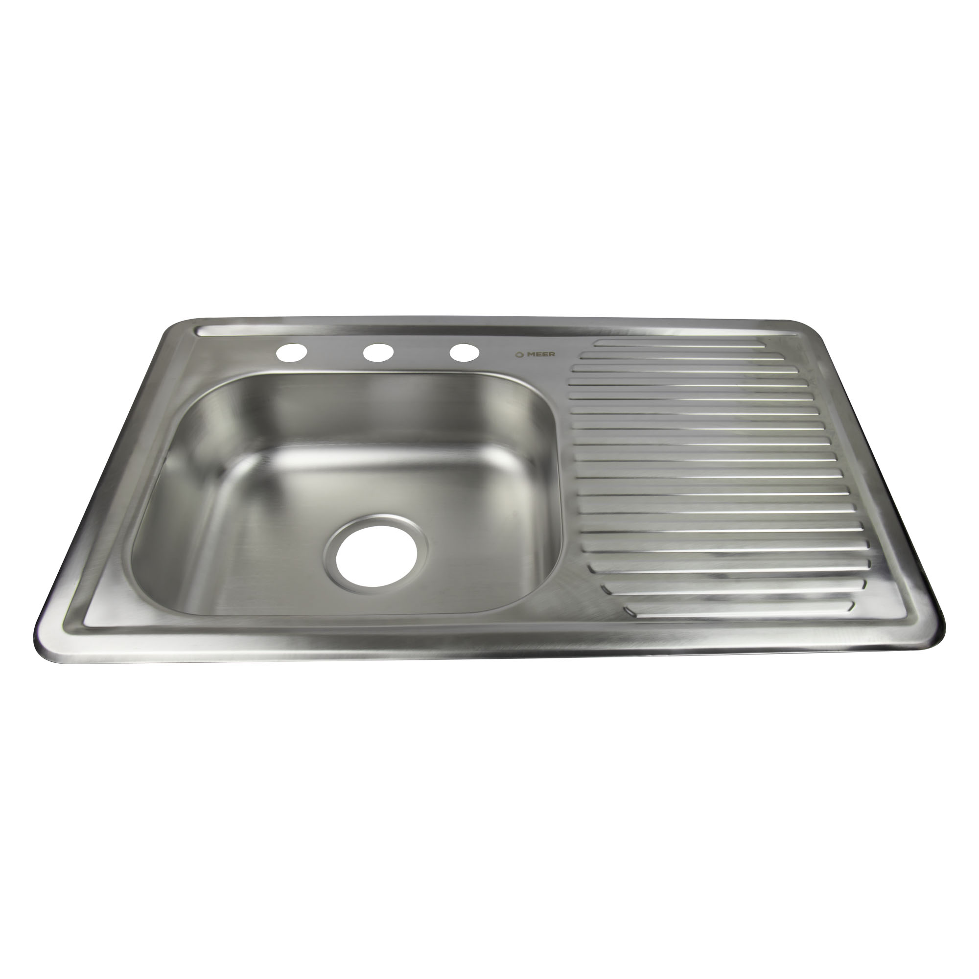 Tarja Sencilla (Con Escurridero) incluye Mezcladora y Kit de Instalación