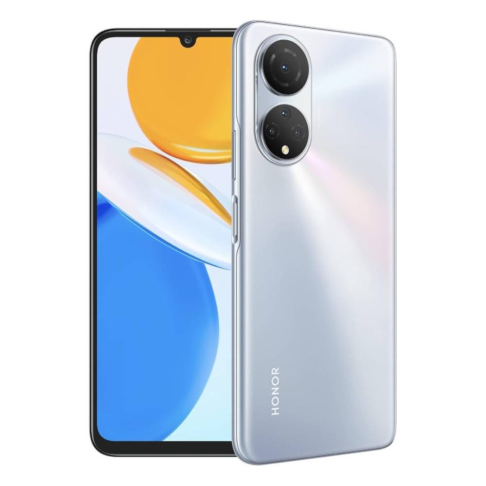 Celular Honor X7A 6.74 Pulgada 128GB 6GB Android 12 Plata