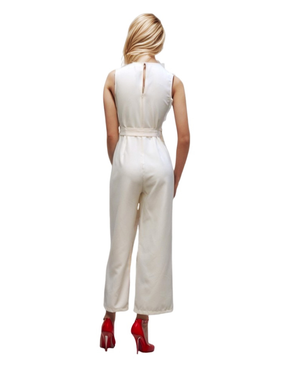 Jumpsuit palazzo Miss Mia formal de poliéster acampanado