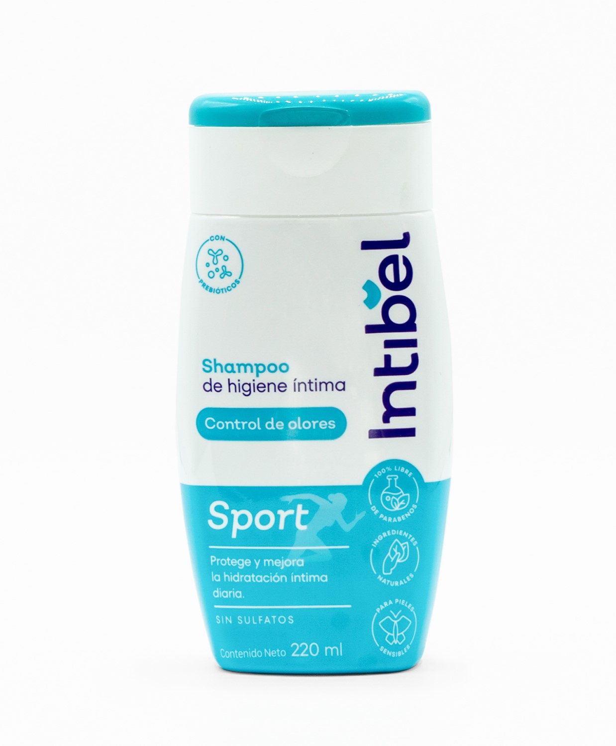 Intibel Shampoo de Higiene Intima Sport ingredientes naturales Uso diario 220 ml