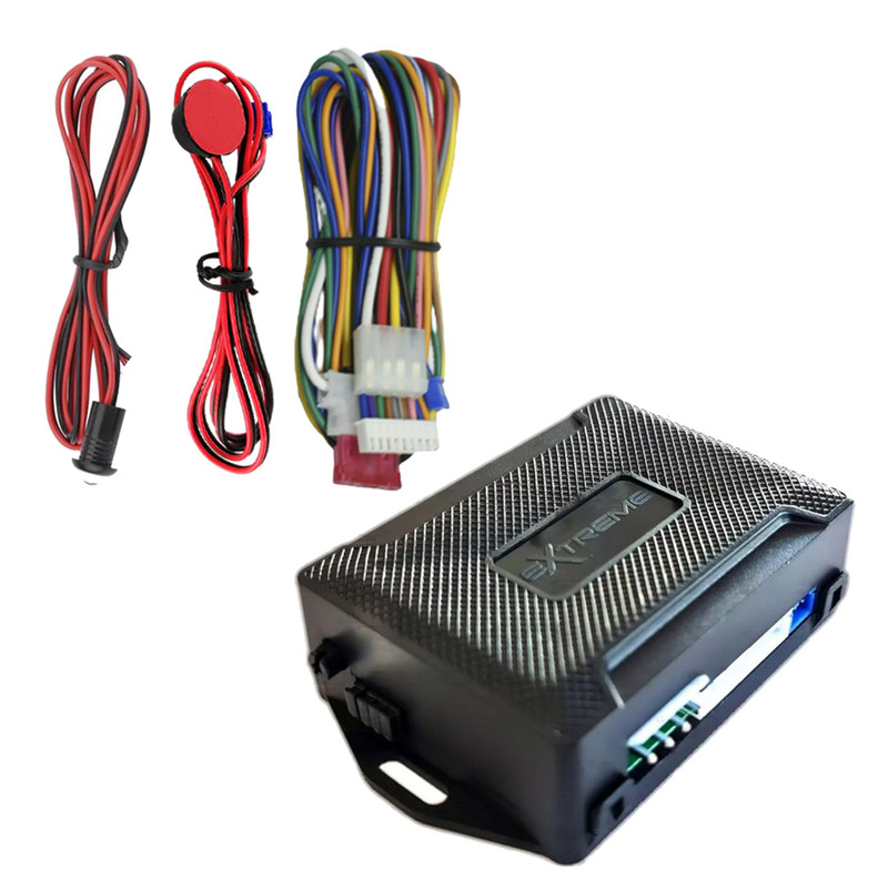 Kit de Actuador con Alarma para Auto Extreme Storm ALEXST 1 via 17 funciones.