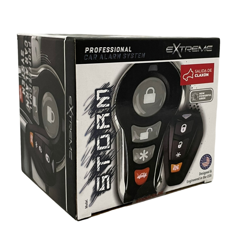 Kit de Actuador con Alarma para Auto Extreme Storm ALEXST 1 via 17 funciones.