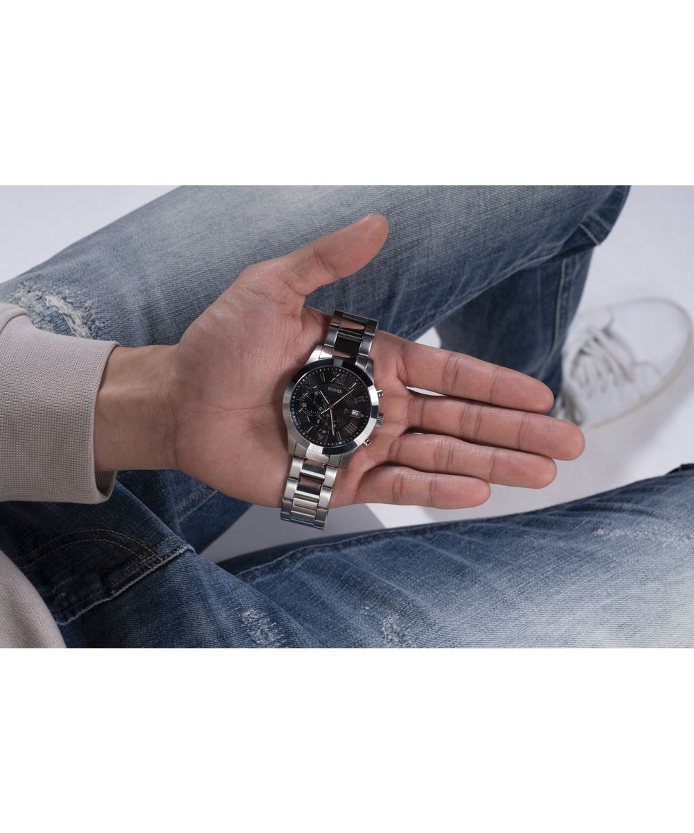 Reloj Guess ATLAS para Caballero Plata