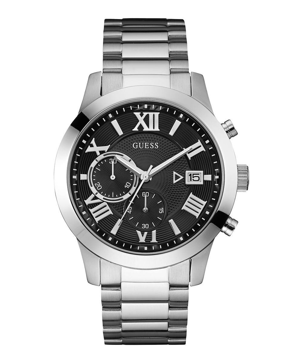 Reloj Guess ATLAS para Caballero Plata